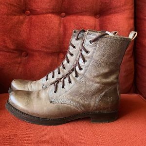 Frye Veronica Combat Boots